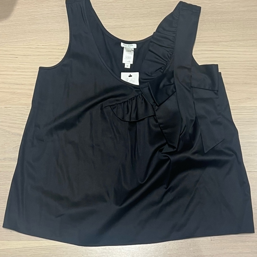 Kate Spade Elegant Black Sleeveless Top